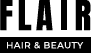 flair hair and beauty logo